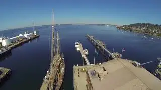 Fairhaven with a drone