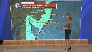 Coastal storm to bring flooding tides to southeast US coast