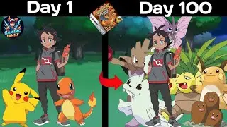 Can Goh Survive 100 Hours in Pokémon Fire Red with Only His Pokémon? 🔥☠️ (Hardcore Challenge)