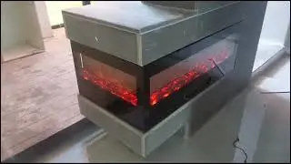 #electricfireplaces | 3 Side Electric Fireplace Pakistan