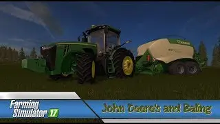 | UPDATE | Talking & Baling With Straw Addon & John Deere's