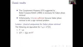 Matthias Wellershoff, Uniqueness of phase retrieval from sampled Gabor measurements, 2022.08.16