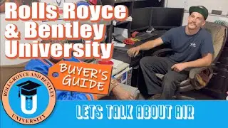 Rolls Royce And Bentley University - Air Compressors (ft. Mechanic Josh Wicks)