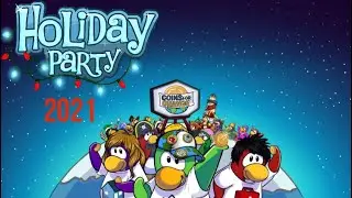 Club Penguin Holiday Party 2021 WALKTHROUGH!!! ❄️🐧❄️