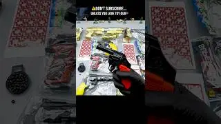Loud Cap Gun Test! Red Grip Toy Revolver Fires Explosive Ring Shots 💥