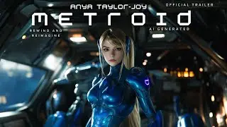 Anya Taylor-Joy as Samus Aran! Metroid Prime Reimagined Using KlingAi