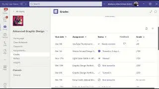How to check for missing Assignments on Microsoft Teams