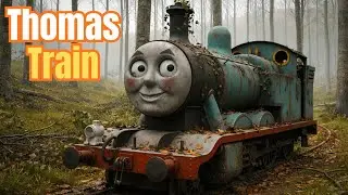 ASMR Restoration | I Found a RUSTED Thomas Train Abandoned in the Jungle 🌿🚂 | Relaxing Rebuild