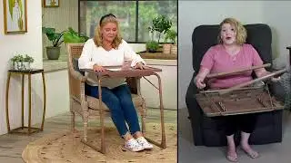 TableMate XL Deluxe Multipurpose Adjustable Folding Table on QVC