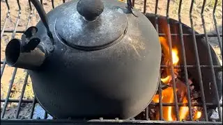 Using Recycled Cooking Oil For Campfire