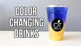 Creativi Tea &mdash; восхитительные полностью натуральные напитки, меняющие цвет!