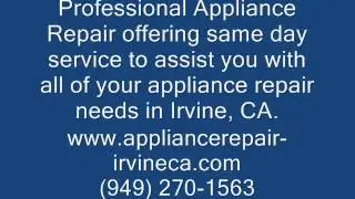(949) 270-1563 Irvine Appliance Repair Experts
