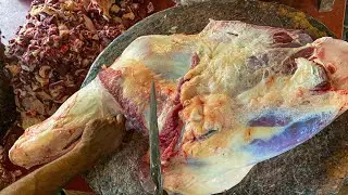 Big cow leg Fastest cutting Skills In Bangladesh ।। Cutting Bro