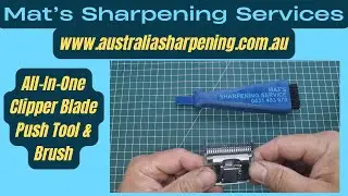 All-in-One Clipper Blade Push Tool & Brush &ndash; Only $29.95 (inc GST & postage)