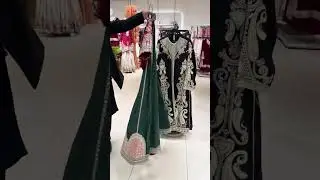 Boutique silk embroidered long dresses #creatorsearchinsights #uk #ethnic #khaadi
