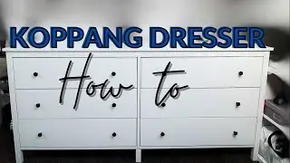 IKEA| HOW TO ASSEMBLE THE KOPPANG DRESSER