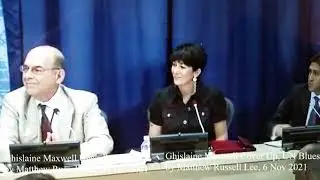 Ghislaine Maxwell Cover Up, UN Blues by Matthew Russell Lee, Inner City Press #CourtCaseCast 11/6/21