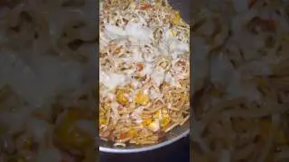Cheesy Egg Noodles 🍳🧀🍜 | 10 min Easy Street-Style Recipe #shorts #eggnoodlesrecipe