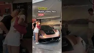 Modena motor valley fest #music #automobile #italy #travel #viralvideo #youtubeshorts
