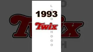 Twix logo Evolution #chocolate #mars