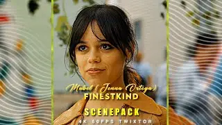 JENNA ORTEGA | MABEL | FINESTKIND | SCENEPACK 4K60FPS TWIXTOR | FREE CLIP | WITHOUT CC | 2025