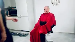 Haircut? Shaving her head bald? This girl has all her hair shaved off and rocks the buzzcut!!!