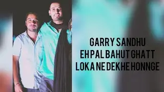 On Set | Garry Sandhu | Simranjit Singh Hundal| Sippy Gill | Aman Dhaliwal | Princekanwaljit singh