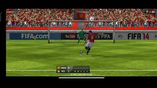 Man Utd vs Man City  penalty  FIFA 14