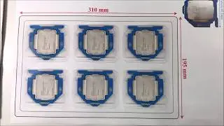 Intel Xeon E5 V3 CPU esd plastic packaging tray ( www.cputray.com )