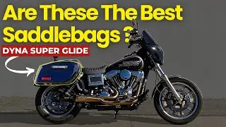 Каждый гонщик Harley хочет эти жесткие седельные сумки Dyna Super Glide!