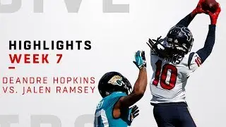 DeAndre Hopkins vs. Jalen Ramsey Highlights