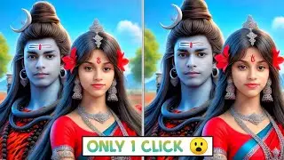 🔱 Mahadev AI Face Change Photo Editing || New Bol Bom Photo Editing 2024 || MAHI EDITOR