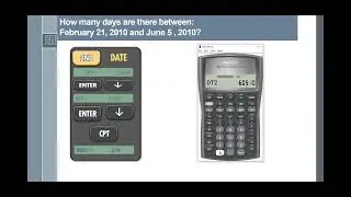 BA II Plus Days Between Dates