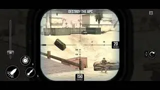 War Sniper Z4 Mission 7 No Escape Destroy The APC