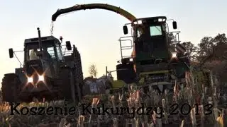 Koszenie Kukurydzy 2013-John Deere 7400