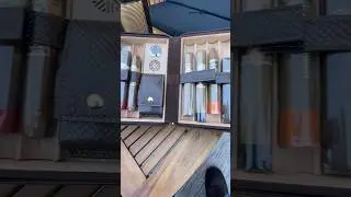 🏝️☀️ BRAND NEW Luxury Cigar Travel Humidor UNBOXING 🔥💯 #asmr #unboxing