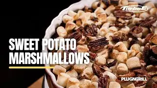 Sweet Potato Marshmallows Recipe on the #TurboEGrill | #PlugNGrill #Thanksgiving #Electricgrill