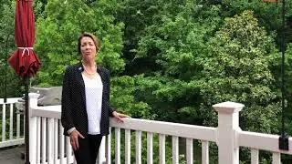 6444 Waterstone Court Back Deck - Newburgh, Indiana Home for Sale