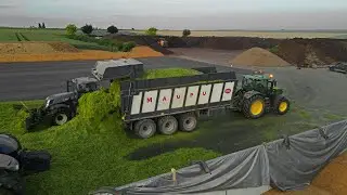 Suivez moi a l'ensilage 2022 a l'entreprise STANAGRI avec 3 MAUPU/JOHNDEERE/CASEIH