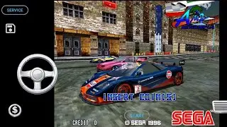 Sega Model 3, Native Android (Emulator Super3 Beta version) Scud Race.