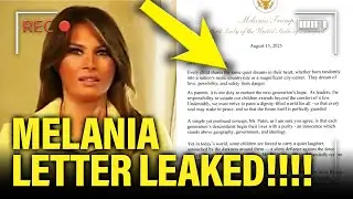 Melania DARK PAST Surfaces as Putin Letter GETS LEAKED