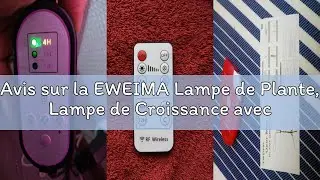 Avis sur la EWEIMA Lampe de Plante, Lampe de Croissance avec Tr&eacute;pied, 80 LEDs Plant Lampe Horticole