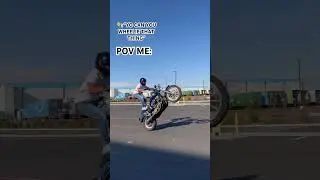 all throttle control no hand brake around here💪 #harley #harleydavidson #wheelie