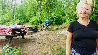 Fenske Lake Campground, Minnesota, USA. September, 2022