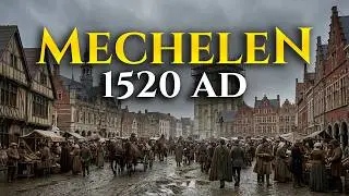 Bringing Back Mechelen in 1520 AD&hellip; (AI Reconstruction)