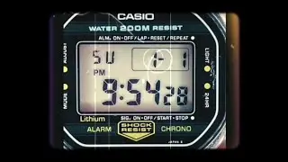 First G-Shock Commercial (DW-5200C-1