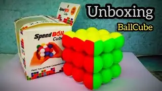 Unboxing New Speed Ball Cube || Unboxing 3*3 Atom Cube x j-203