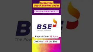 LATEST DIVIDEND UPDATE #bse #canarabank #dividendstocks #trading #stockmarket