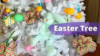 🐰🐣 How to Turn a Christmas Tree into an Easter Tree! 🐰🐣