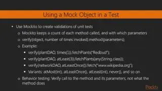 Test-Driven Android : Remove Dependencies with Mockito | packtpub.com